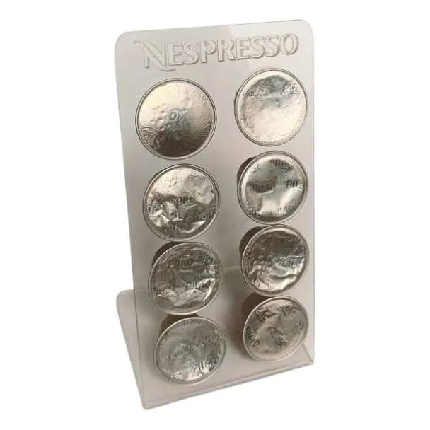Porta Cápsulas Nespresso - Acrílico - Suporte 8 Cápsulas