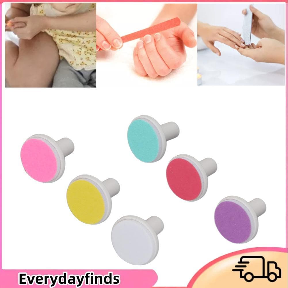 Everydayfinds-br Everydayfinds-br Almofada para aparador de unhas, 6 peças, almofadas de substituição para bebê,