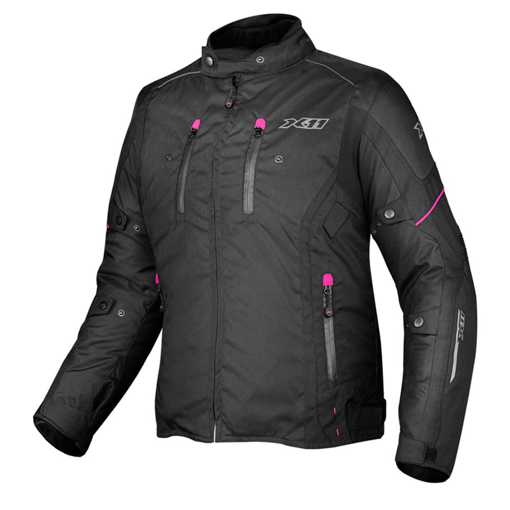 Jaqueta Feminina X11 Motociclista Iron 3 Impermeável System