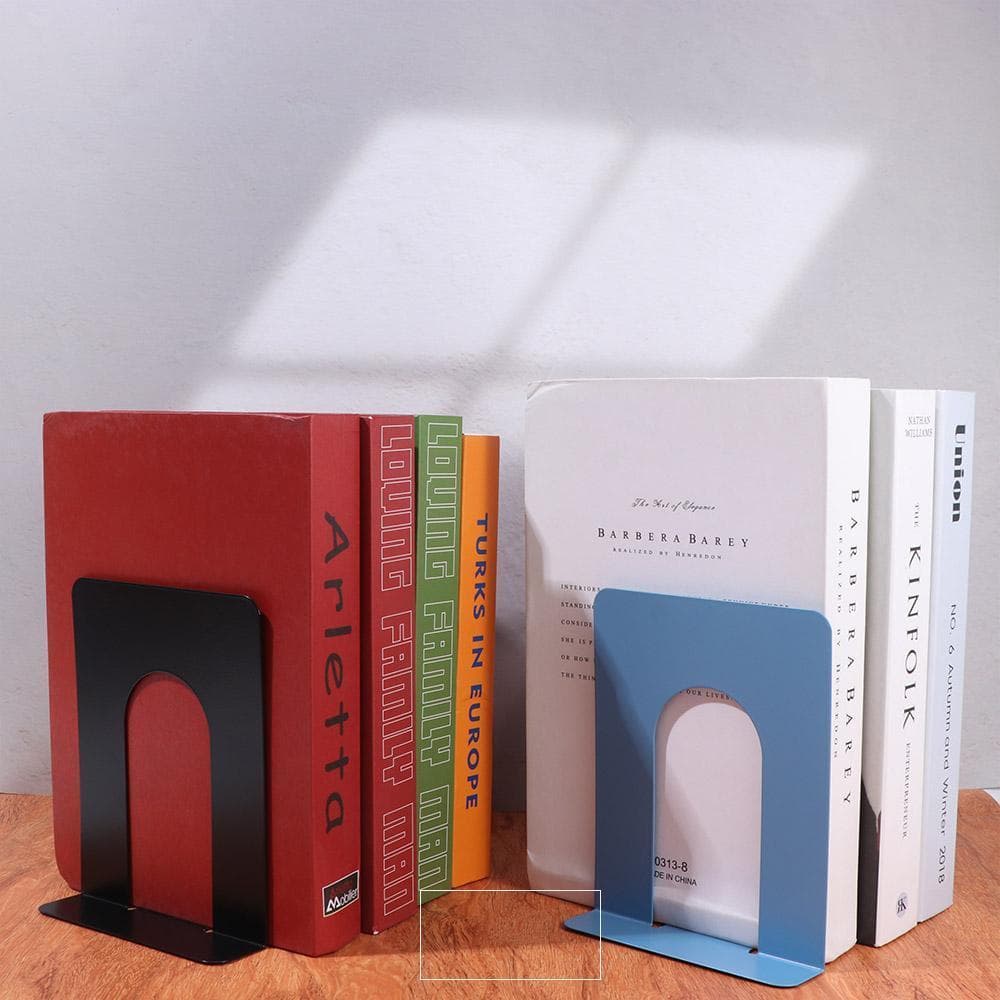 Suportes Para Livros De Mesa , Suporte Ferro Em Forma De L , Estante Simples E Durável