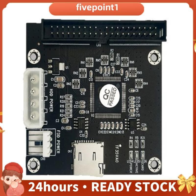 Para Cartão TF IDE 40Pin 3.5 Polegada Adaptador Macho De Memória SD De Unidade De Disco Rígido Portátil Notebook