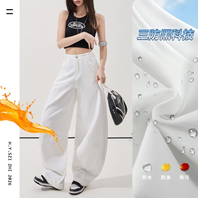 2026 verão novo estilo recomendação principal e branco de três provas Super macio Lyocell único bolso duplo Micro foice