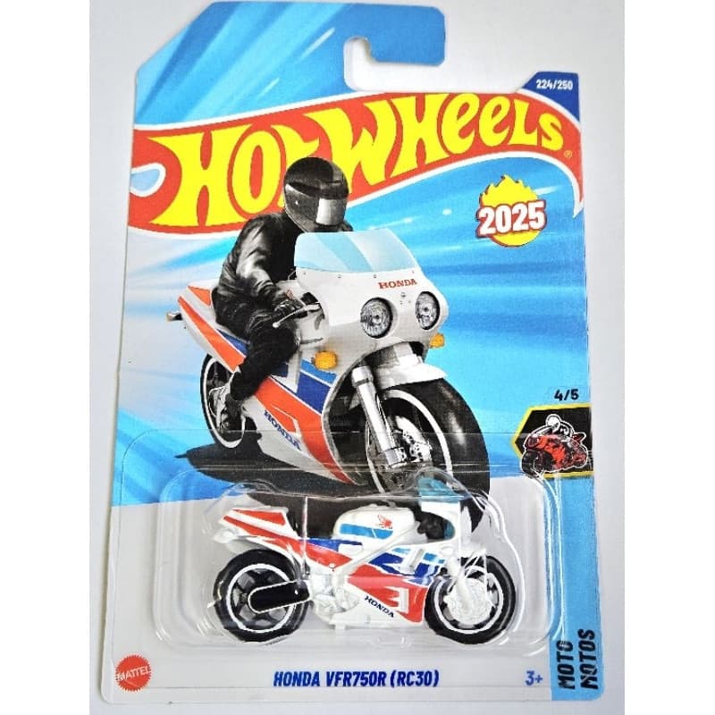 Hot Wheels Honda VFR 750R Lote M 2025