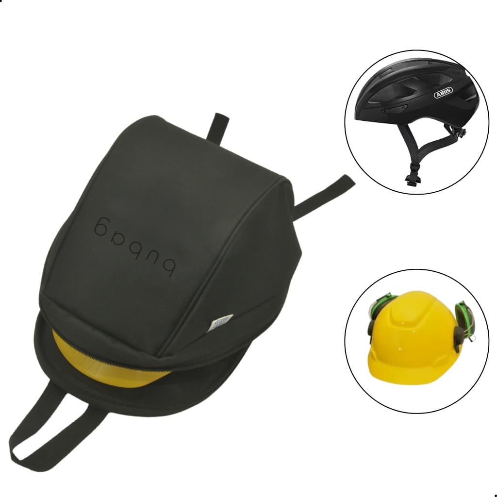 Mochila Obra Porta Capacete Proteção Equipamento Segurança Abafador  Auricular Engenheiro Trabalho