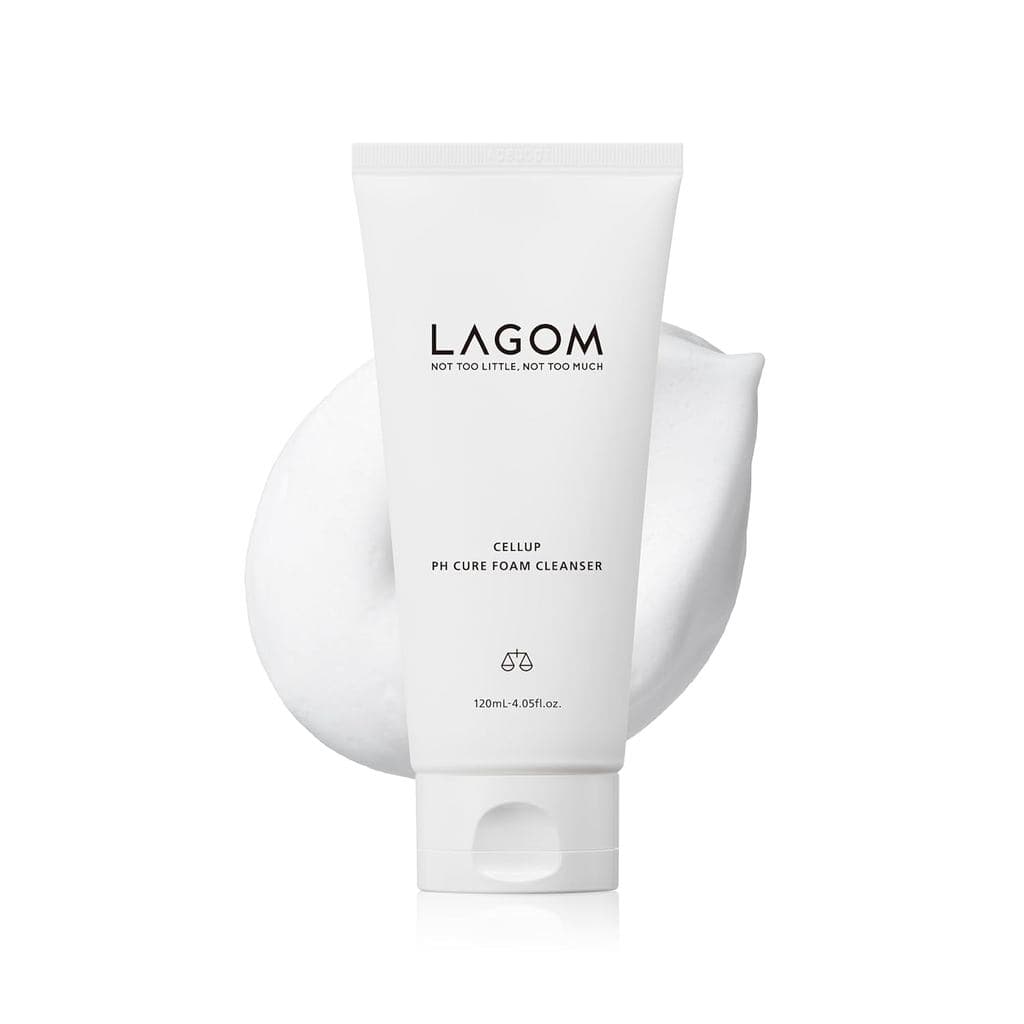 LAGOM Cellup pH Cure Limpador |   Baixo pH, Proteção Barreira, Limpeza Profunda, K-care, Suave, Subácido 5.5 para Peles