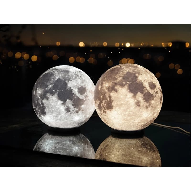 Cúpula Lua para Luminária LED