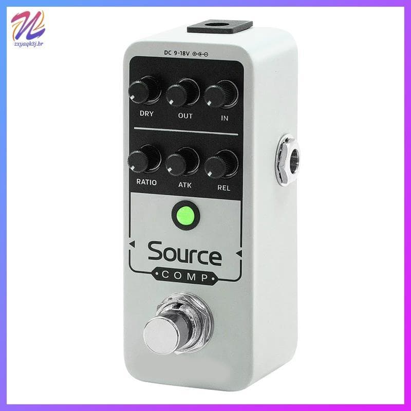 Compressor De Estúdio , Efeitos De Guitarra , Fonte De Pedal , 1176 QSS-27 , Analógico , Amortecedor