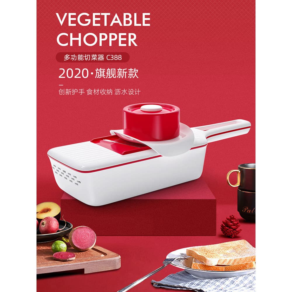 Cortador de legumes multifuncional, fatiador de batata, ferramenta útil para cozinha, máquina doméstica de chips de bata