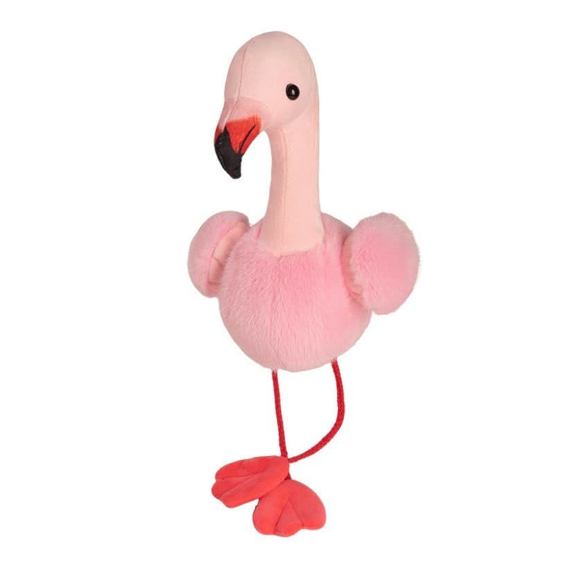 Super macio toque menina coração rosa flamingo boneca brinquedo de pelúcia pequeno pássaro flamingo boneca crianças acom