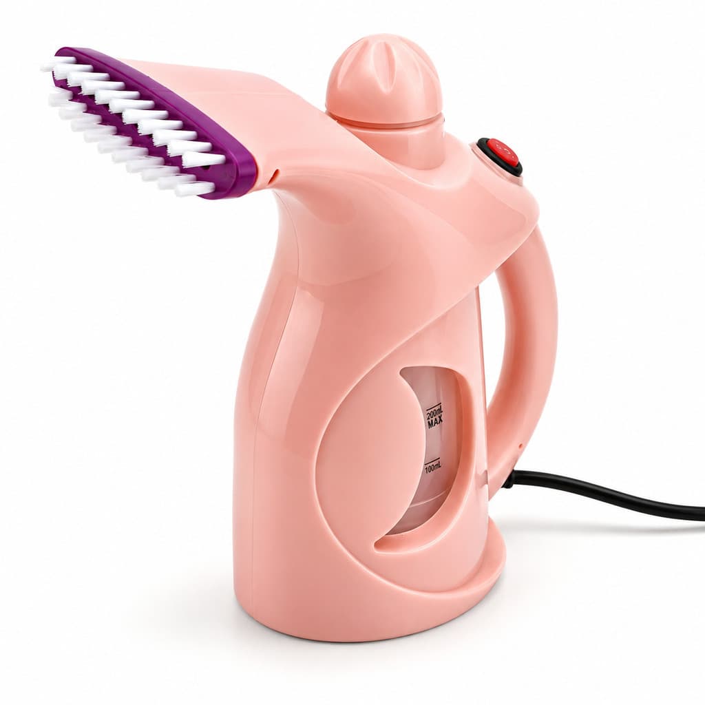 Passadeira a Vapor Portátil 110V 800W com Escova Reservatório 200ml para Roupas