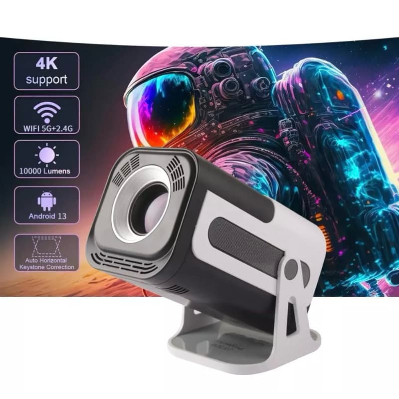 OFERTA Top Projetor Jy320 roid 13 Portátil 4K HD 110v/220v