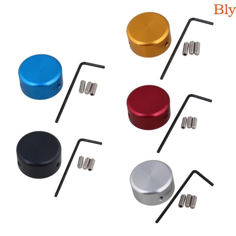 Bly Tampa Do Pedal Efeito Guitarra, Botão, Liga Alumínio, Proteção Para Interruptor Tampas U