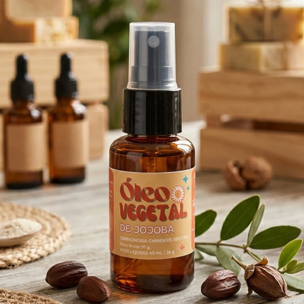 Óleo Vegetal de Jojoba |  Natural  | 100% Puro & Multifuncional