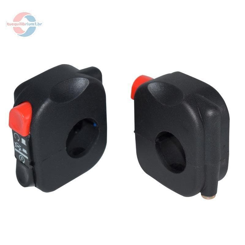 tue 1Pc Universal Start Stop Botão Liga/Desliga Guiador Montagem Da Motocicleta Interruptor Lateral Direito ATV Motor Bi