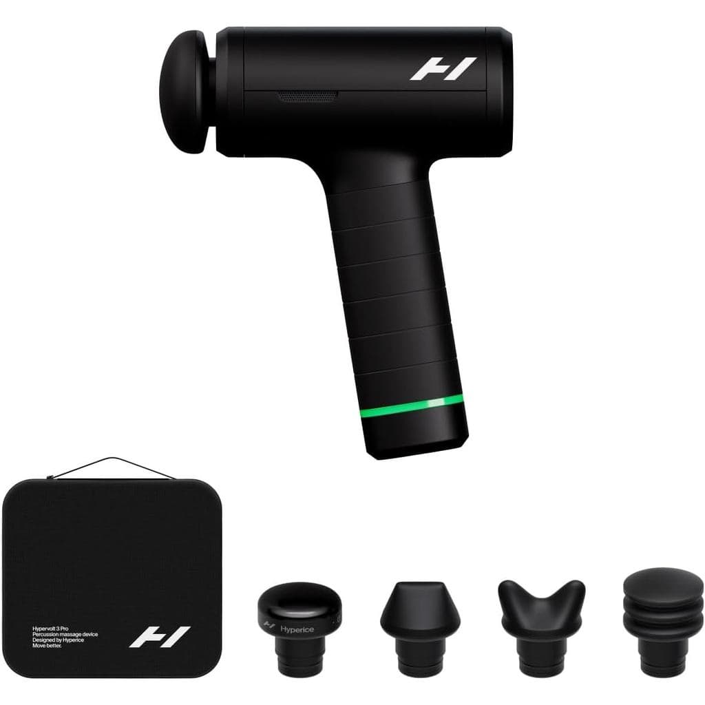 Hyperice Hypervolt 3 Pro – Pistola de Massagem Profissional com Tecnologia QuietGlide |   6 velocidades, sensor de press