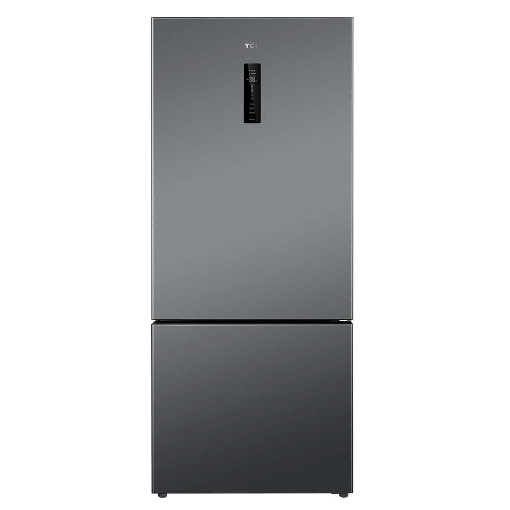 Geladeira TCL 416 Litros Inox Inverter Frost Free Tecnologia AAT Ar Multidirecional 110V P416BF1
