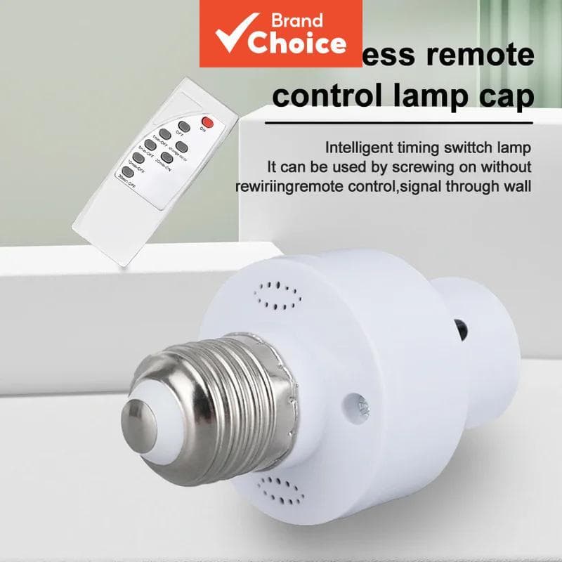 Suporte de lâmpada LED inteligente E27 AXUS com controle remoto IR infravermelho, AC 85-265 V, indispensável para quem