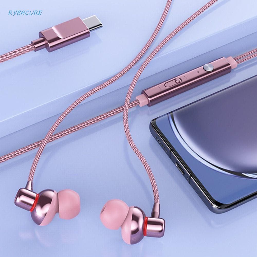 Fones De Ouvido Com Fio , Fone Intra-Auricular De Gel De Sílica Graves Pesados , Microfone Subwoofer Estéreo No