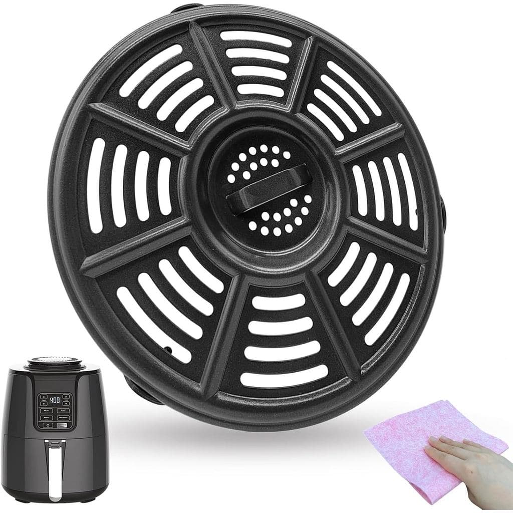 5.5QT Air Fryer Crisping Plate for Ninja AF161 Max XL 5.5QT air fryers, Upgraded Air Fryer Grill Pan Crisper Plate Tray