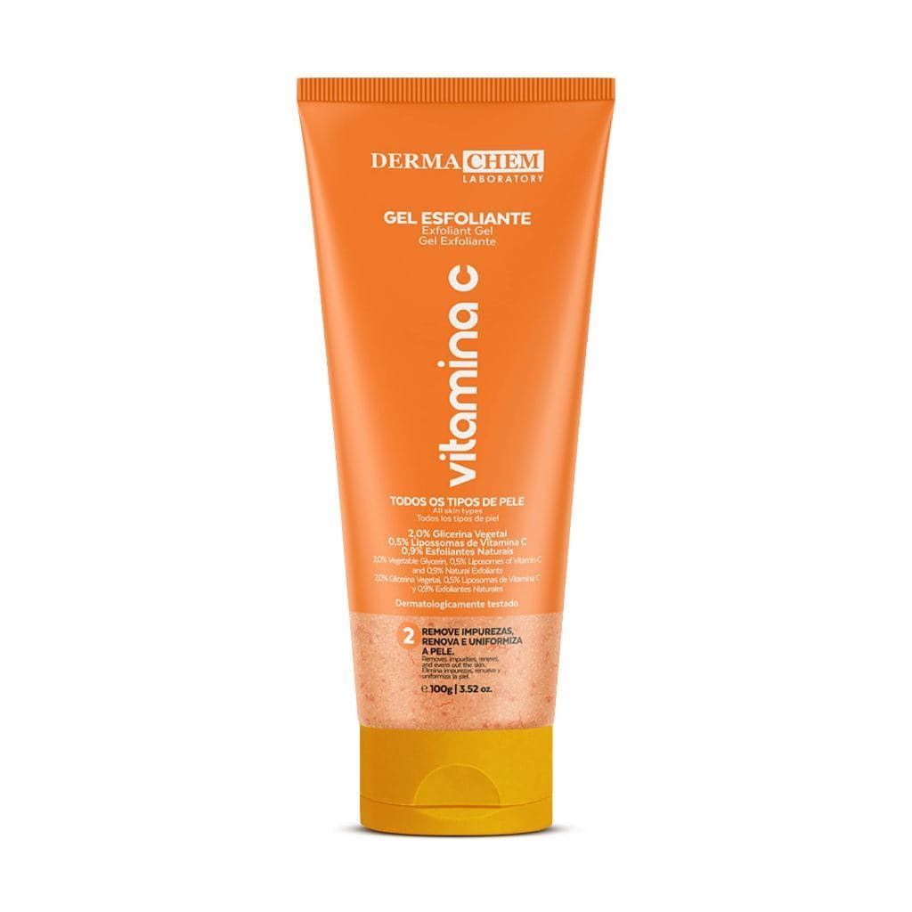Gel Esfoliante Facial Vitamina C 100ml Dermachem