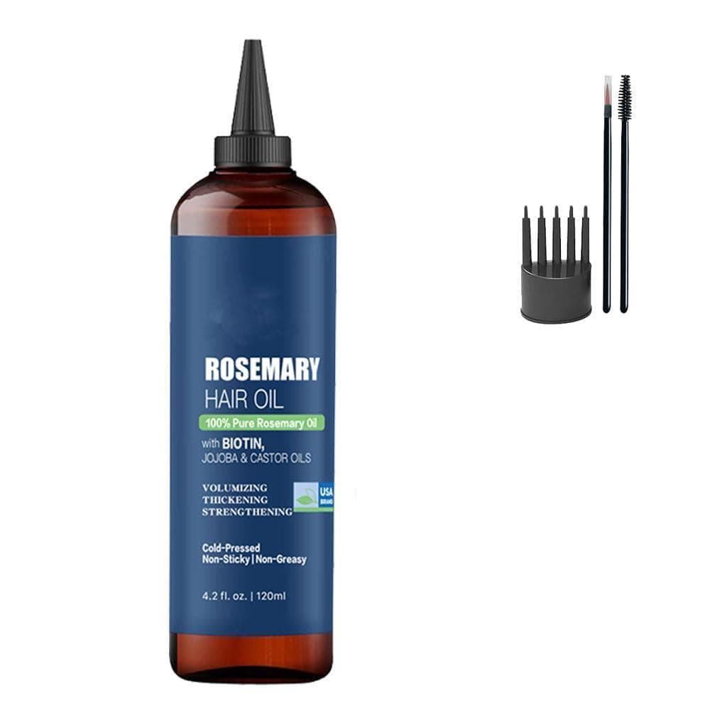 Essência Capilar de Alecrim COLDHUGROOTS 100ml fortalece as raízes do cabelo, equilibra o couro cabeludo, hidrata e prev