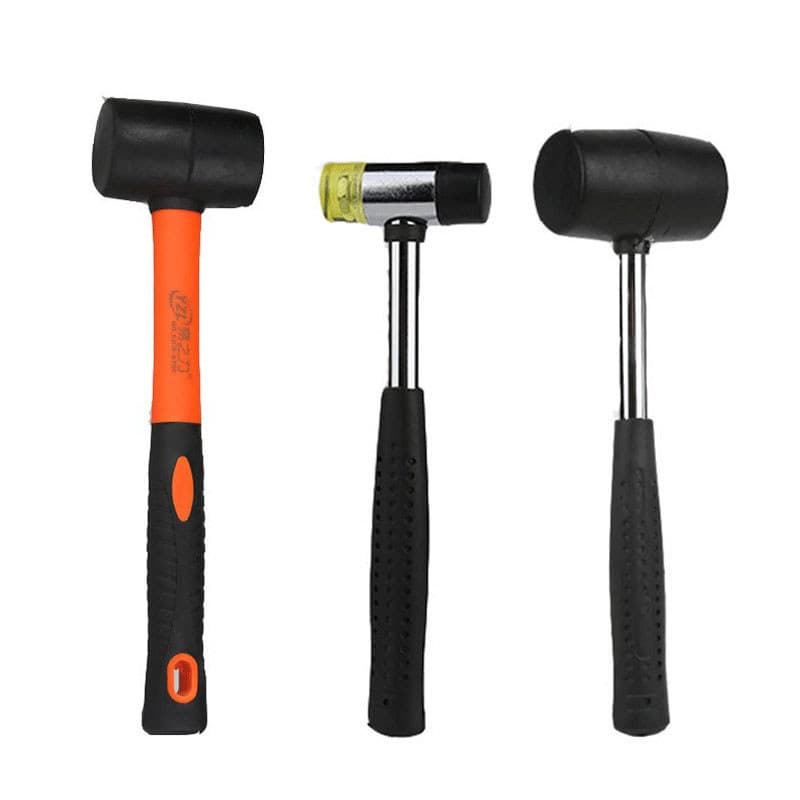 Martelo de instalação pequeno martelo de borracha de náilon resistente ao desgaste antiderrapante martelo de ins