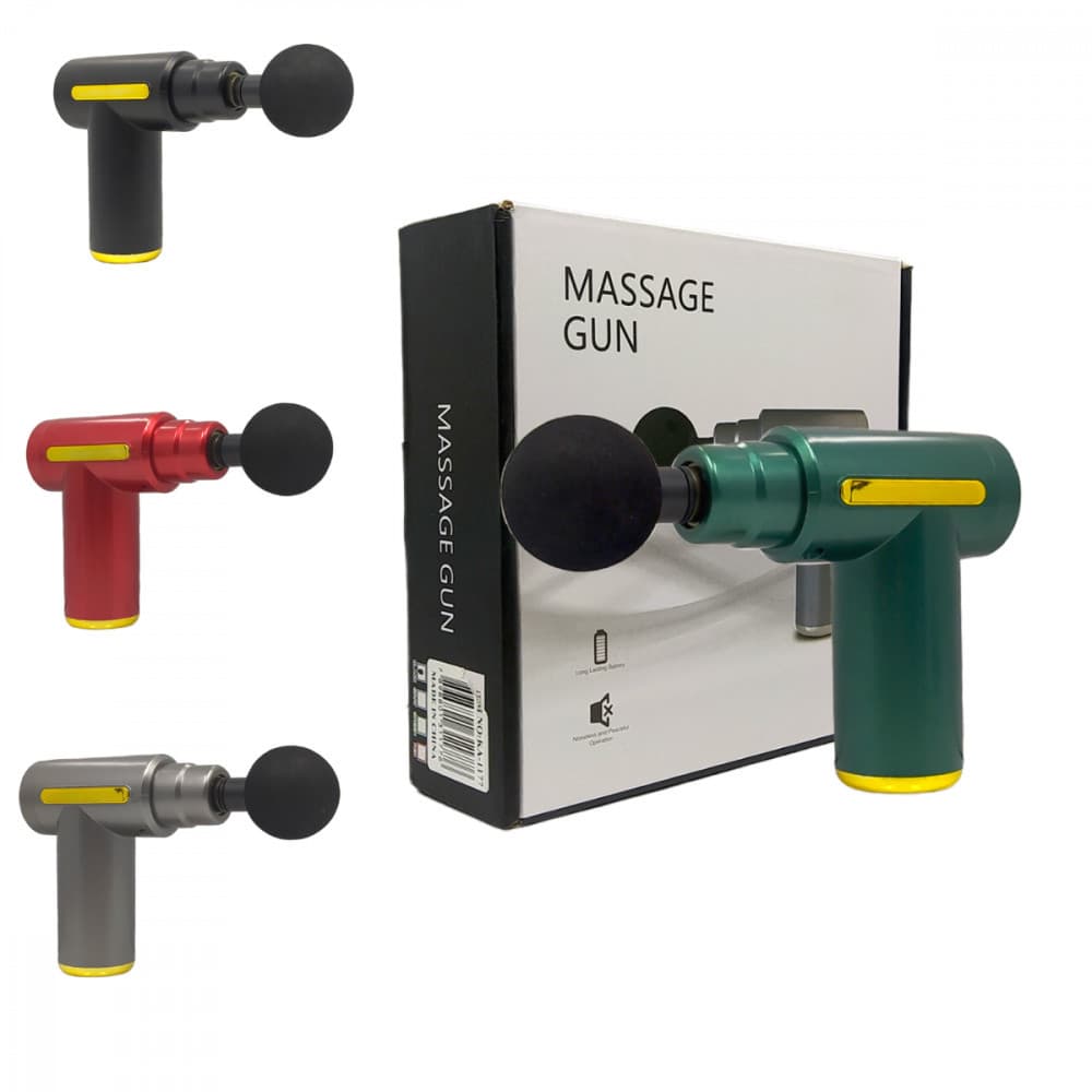 Mini Pistola Massageador Elétrico Muscular Portátil Fascial Gun