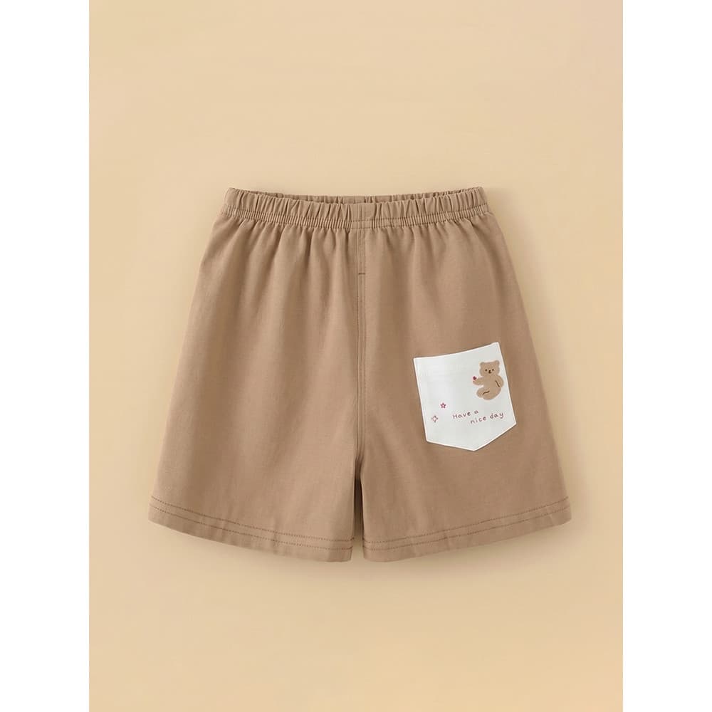 Calças infantis 0-6 anos de idade Shorts do bebê verão puro algodão bebê Casual fino simples crianças cintura elástica