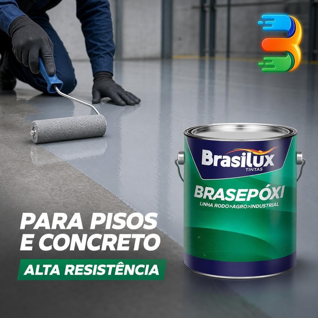 Tinta Epóxi Alta Resistência (3,6l A+b) Para Piso E Azulejos