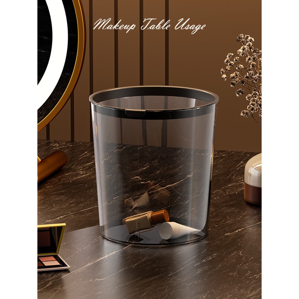 Lixeira de mesa luz luxo estilo influenciador aberto cozinha doméstica mesa de jantar pequeno quarto cabeceira carro ces