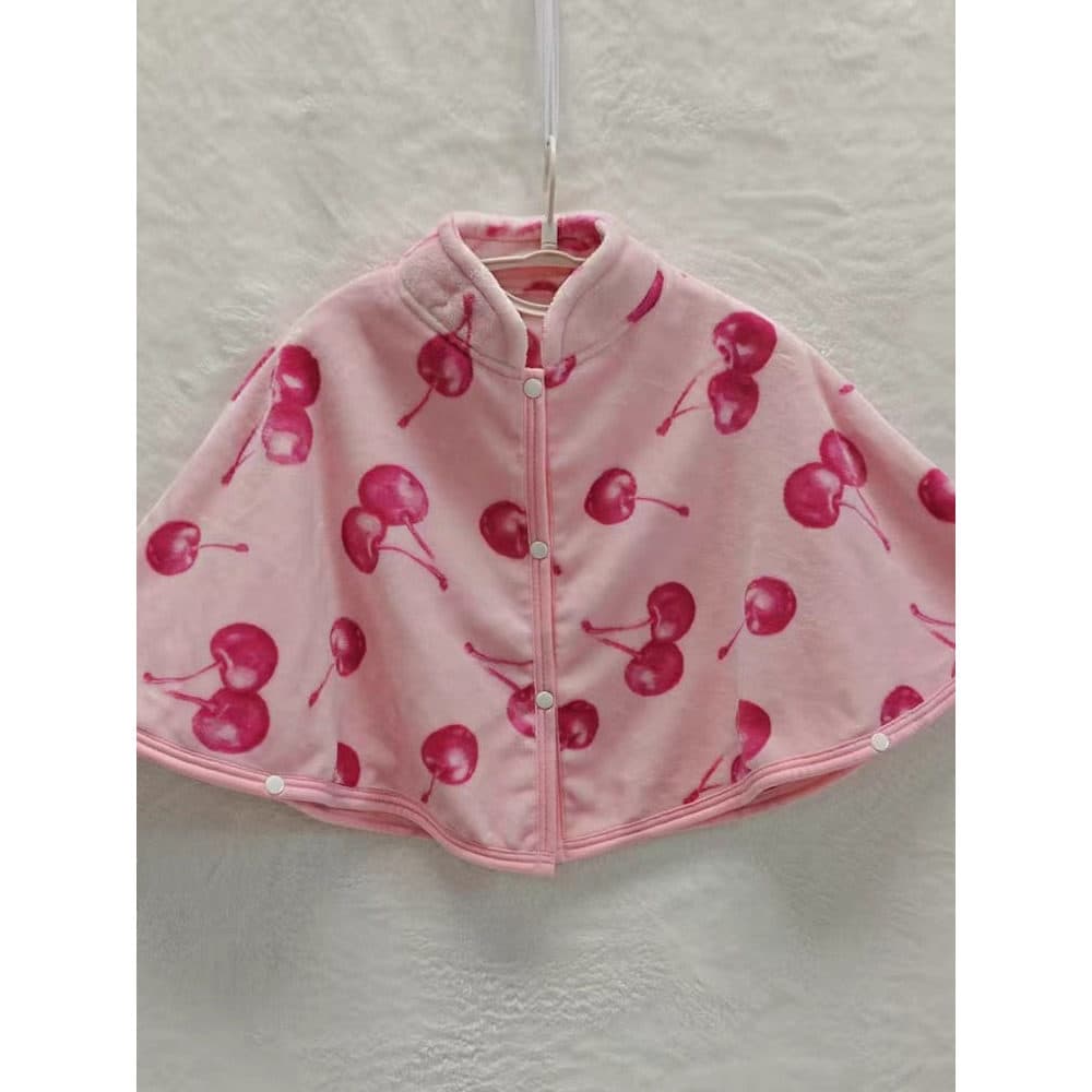 Almofadas de ombro coluna Cervical colete flanela feminino inverno quente à prova de frio xale confinamento maternidade