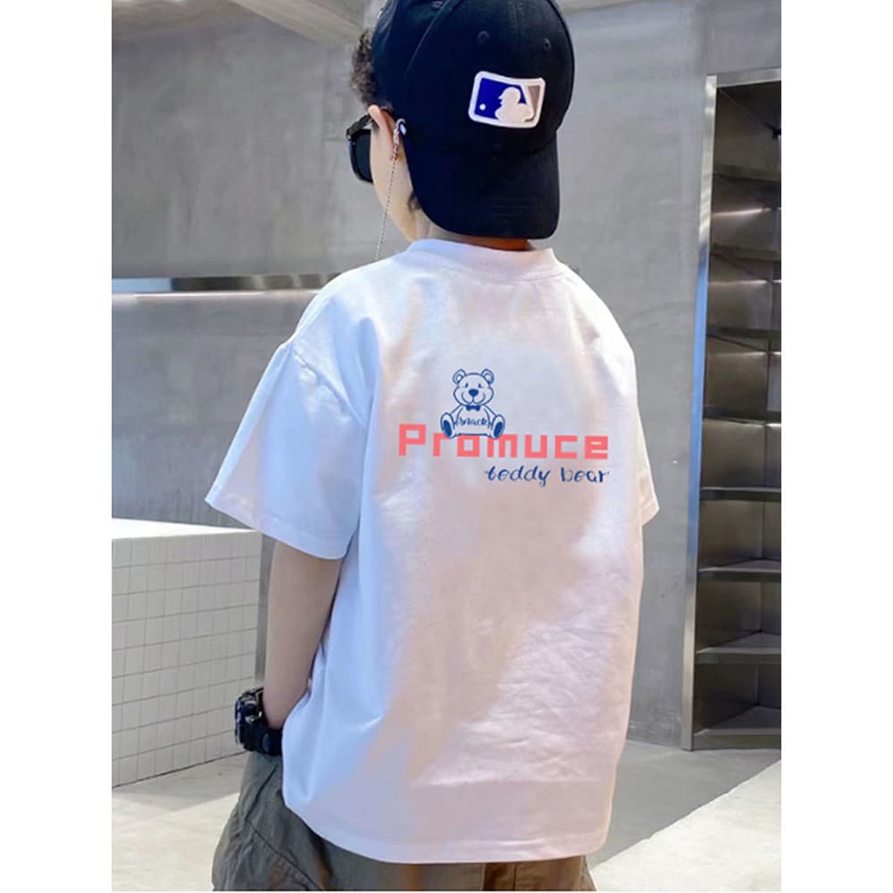 Crianças roupas infantis meninos camiseta de manga curta roupas de verão roupas infantis puro algodão verão topos na mod
