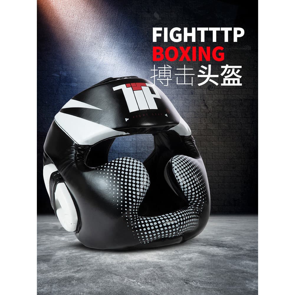 TTP capacete de boxe crianças Taekwondo adulto Sanda headguard Muay Thai treinamento engrossado headguard das mulheres d