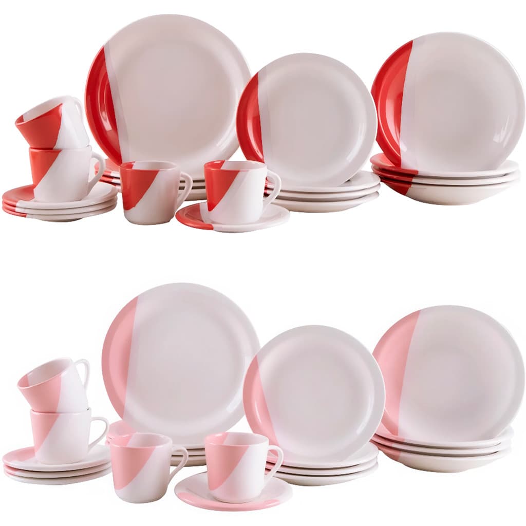 Aparelho De Jantar 20 Peças de Cerâmica Kit Completo