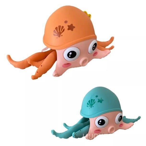 Brinquedo de Banho Polvo Dançante para Crianças com Corda QTWU