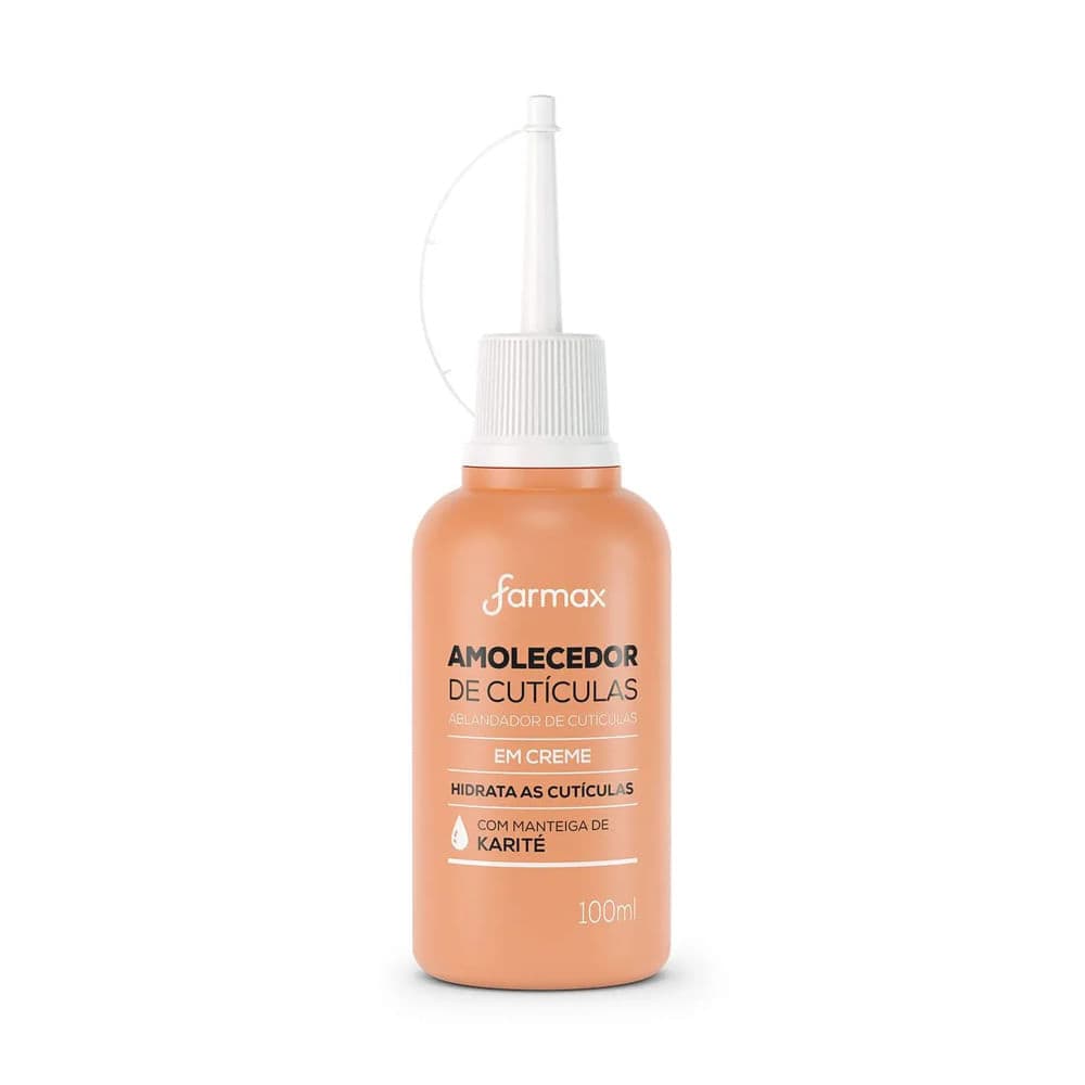 Amolecedor de Cutículas Farmax 100ml – Creme com Manteiga de Karité