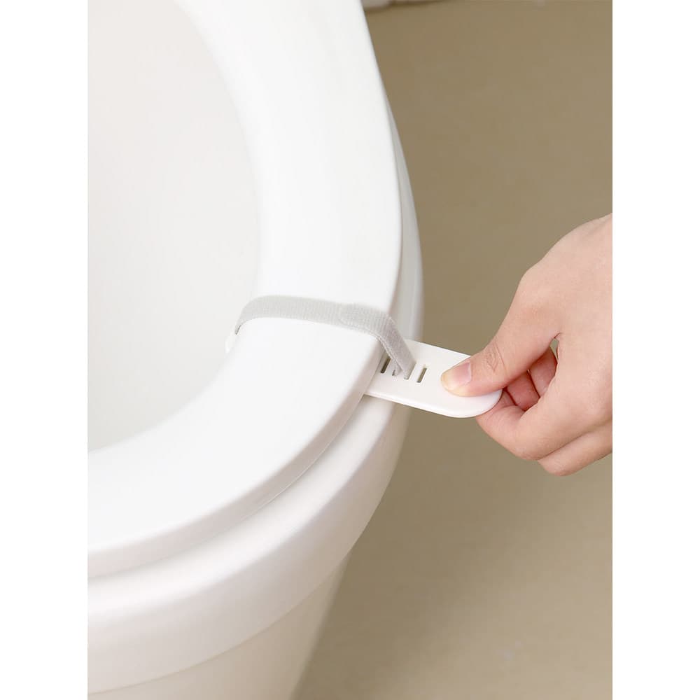 Levantador de tampa de vaso sanitário, não suja, mãos, levantador de tampa de vaso sanitário doméstico, alça em concha,
