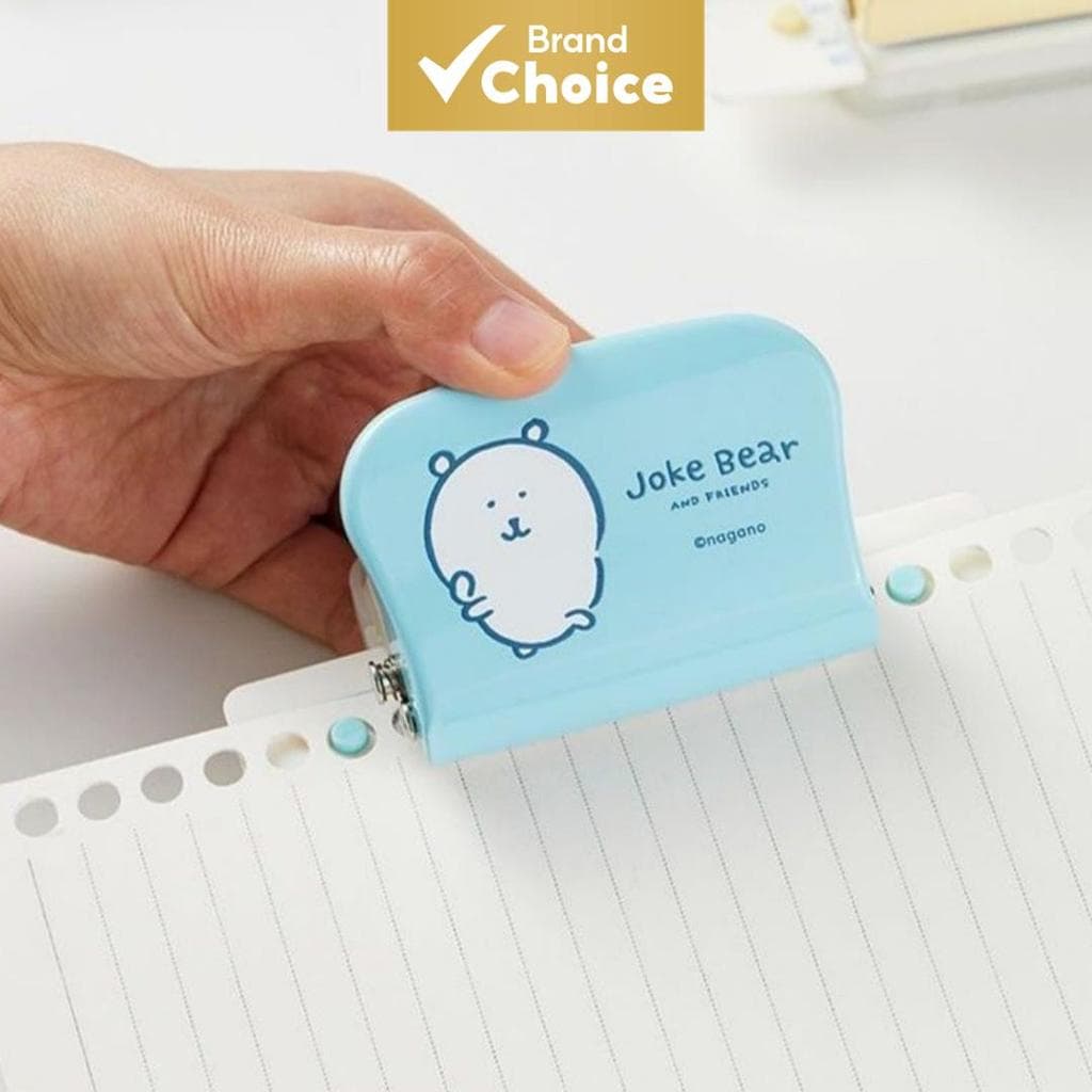 KW‐triO 1 peça furador manual de papel de 6 furos, ferramenta para furar caderno de folhas soltas DIY