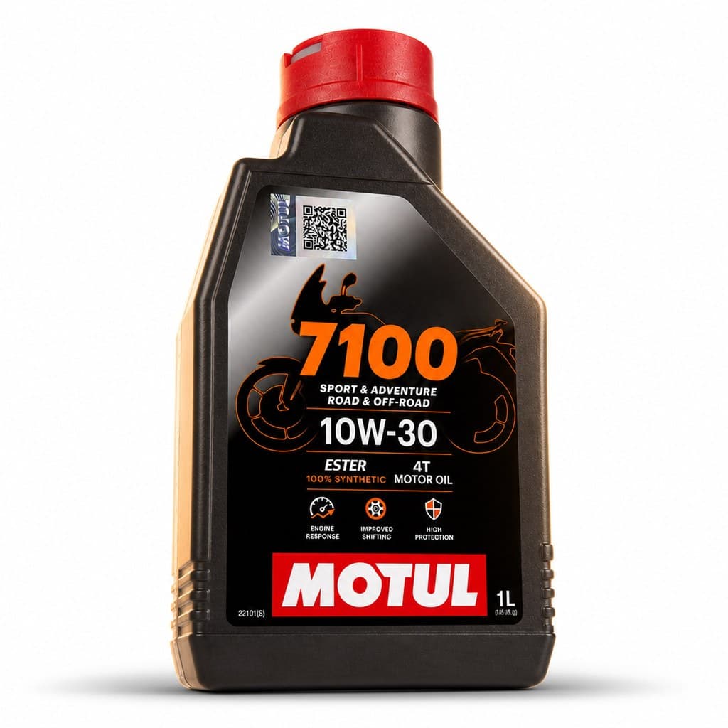 Óleo Para Motor De Moto Motul 7100 10w-30 4t 1l