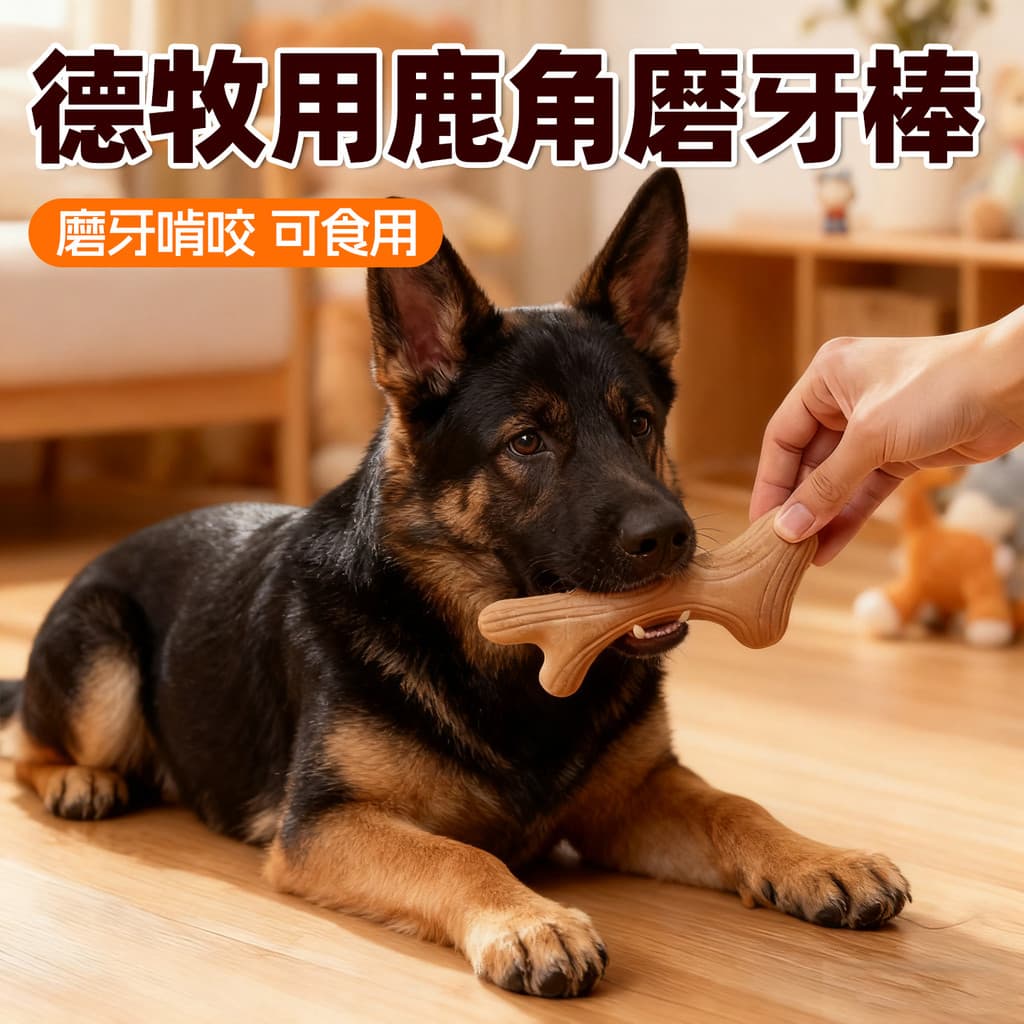 Demu pet osso Molar vara Staghorn filhotes interativo tédio alívio suprimentos para animais de estimação brinquedos para