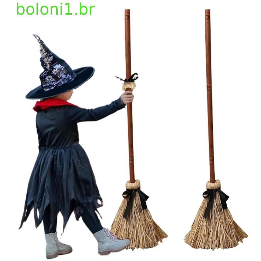 BOLONI Vassoura Flutuante , Móvel De Plástico De Bruxa , Rotação Elétrica