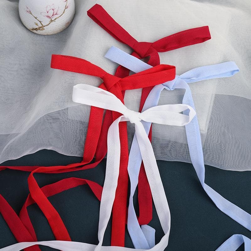 Estilo antigo bandana Hanfu fino lenço de seda acessórios para o cabelo All-Match acessórios estilo chinês menina crianç