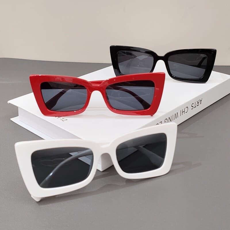 óculos feminino de sol oculos de sol óculos de sol feminino com proteção uv óculos de sol quadrado feminino Versão corea
