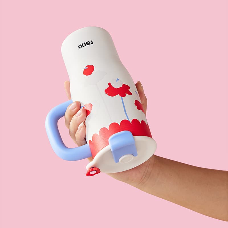 Novo rano rano Lexu copo térmico copo de água forro cerâmico copo refrigerador dopamina vitalidade acompanhando Mini cop