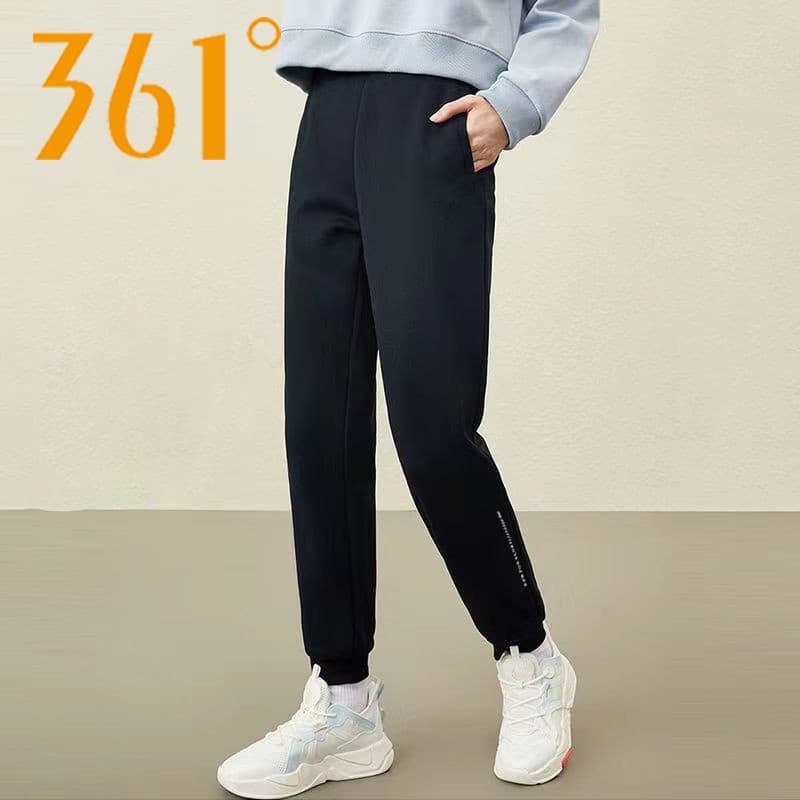 361 calças esportivas femininas 2024 outono novo estilo de malha quente Leggings calças soltas calças casuais calças com