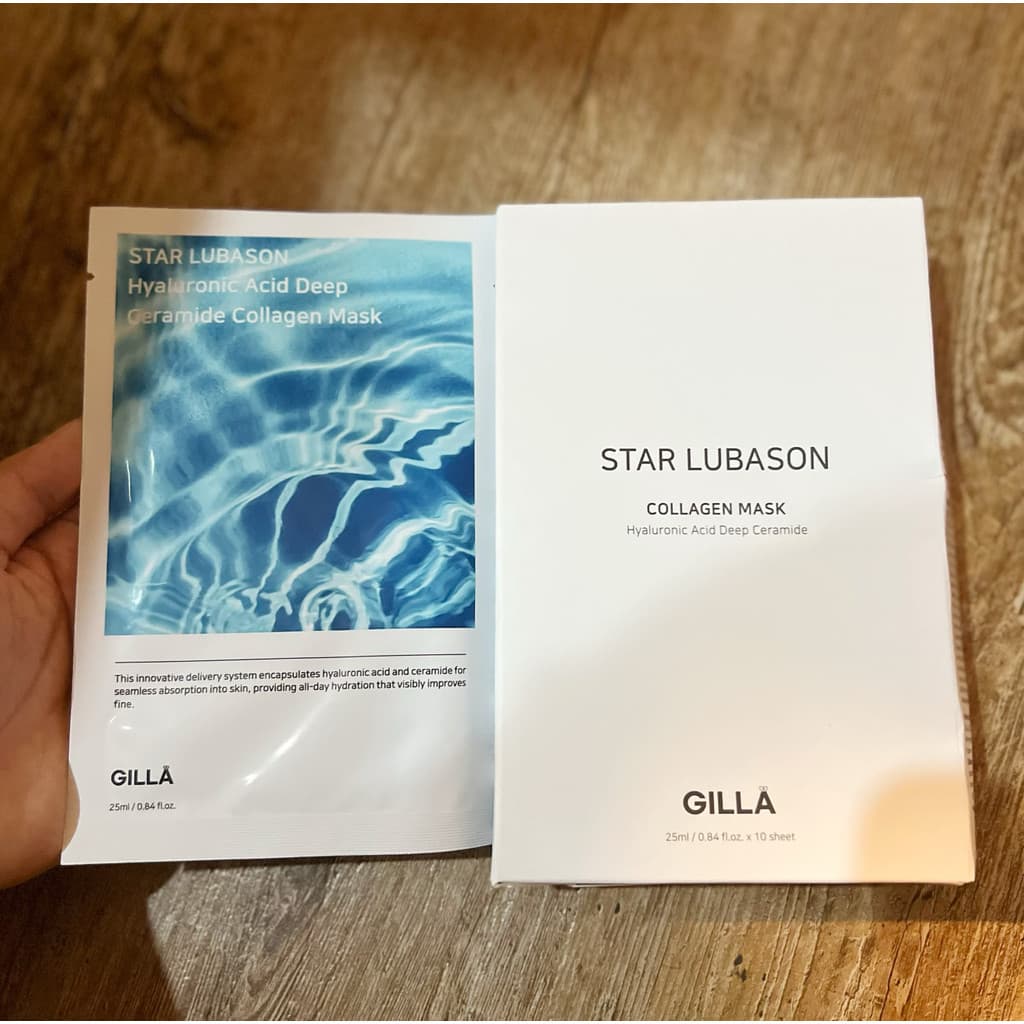 Coreia Coreia Coreia GILLA GILLA Máscara Hidratante 10 Pçs/caixa Starlubason Starlubason Colágeno Hidratante