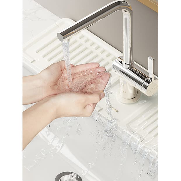 Prateleira para lavatório, banheiro, banheiro, sabão, bloco de armazenamento, absorção de água, Silicone, almofada de dr