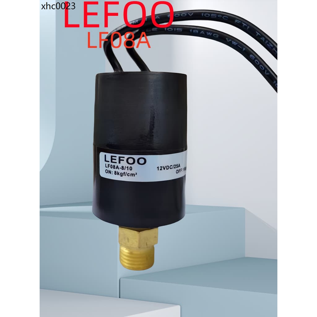 LEFOO Interruptor de Pressão LF08A12-220V Pequeno Interruptor de Proteção de Pressão de Ar de Pressão de Óleo Controlado