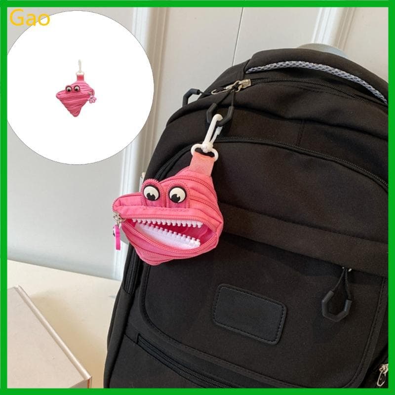 Amuleto De Bolsa De Item Pequeno De Tecido Engraçado Gao Com Formato Distinta E Clipe Integrado