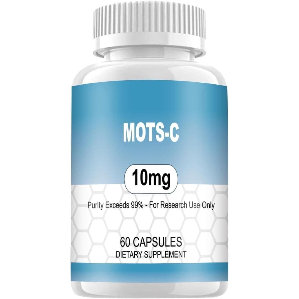 Cápsula de Peptídeo MOTS-c - 10mg, Cápsulas de Alta Pureza para Pesquisa, 99% de Pureza - 60 unidades